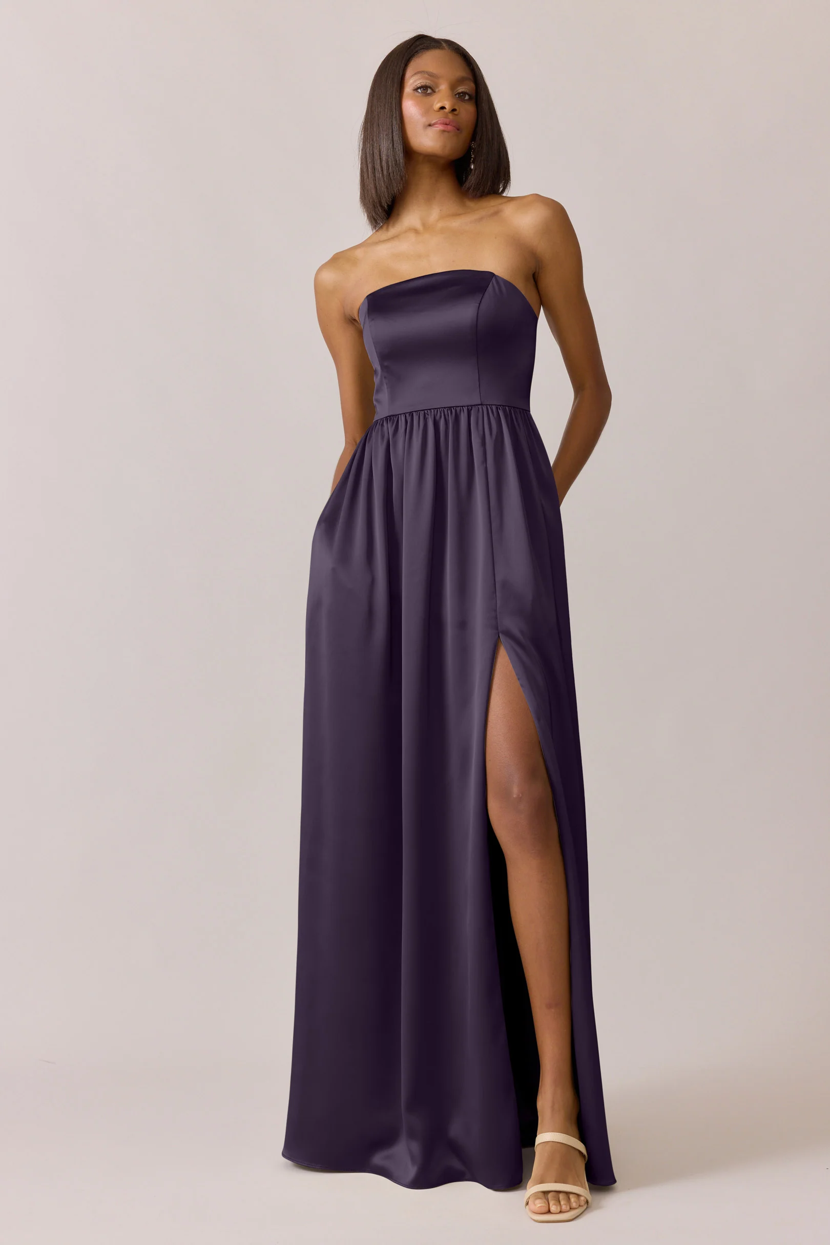 Maren Satin Dress | Made To Order - Image 79