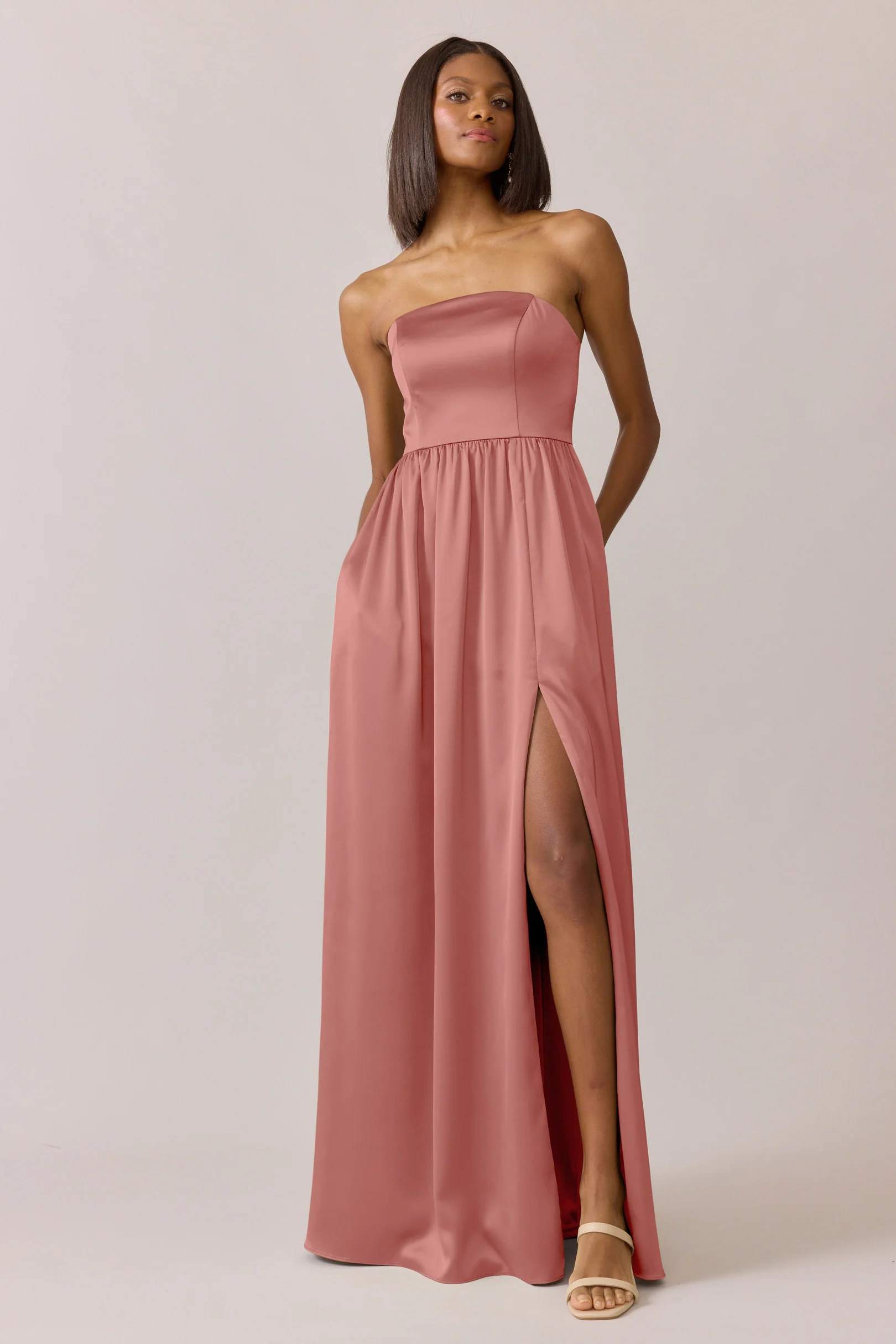 Maren Satin Dress | Made To Order - Image 83