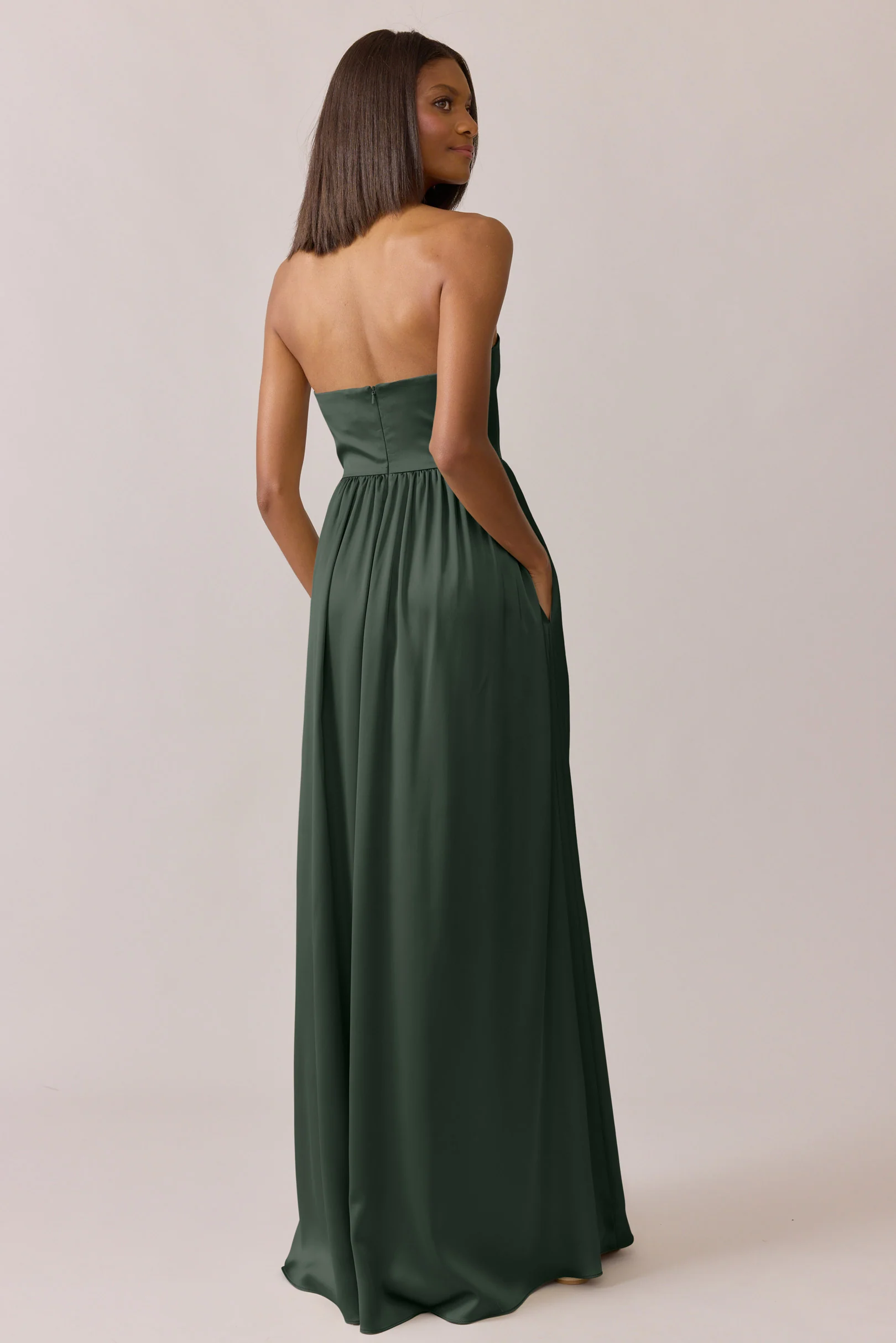 Maren Satin Dress | Made To Order - Image 86