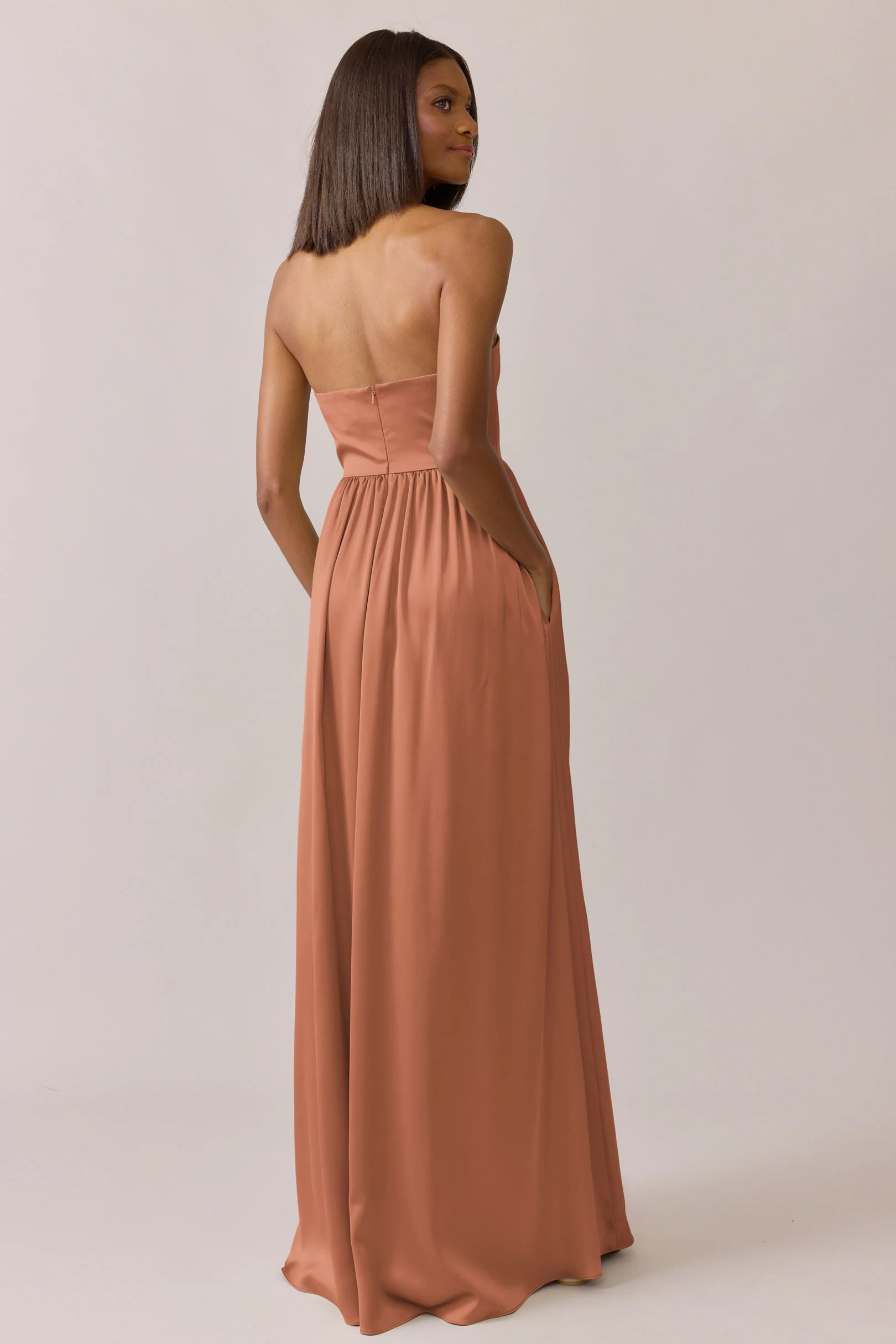 Maren Satin Dress | Made To Order - Image 88