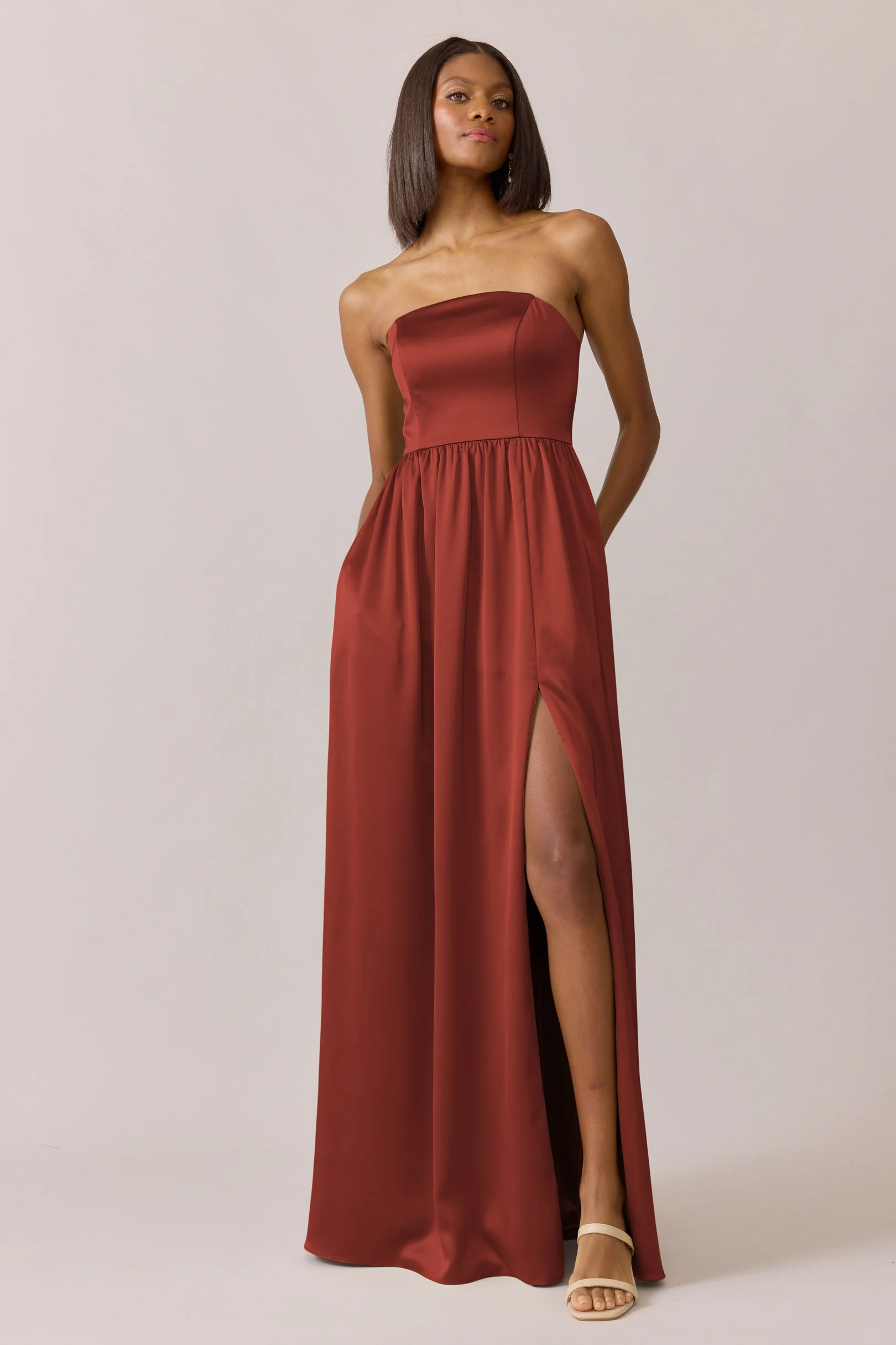 Maren Satin Dress | Made To Order - Image 9