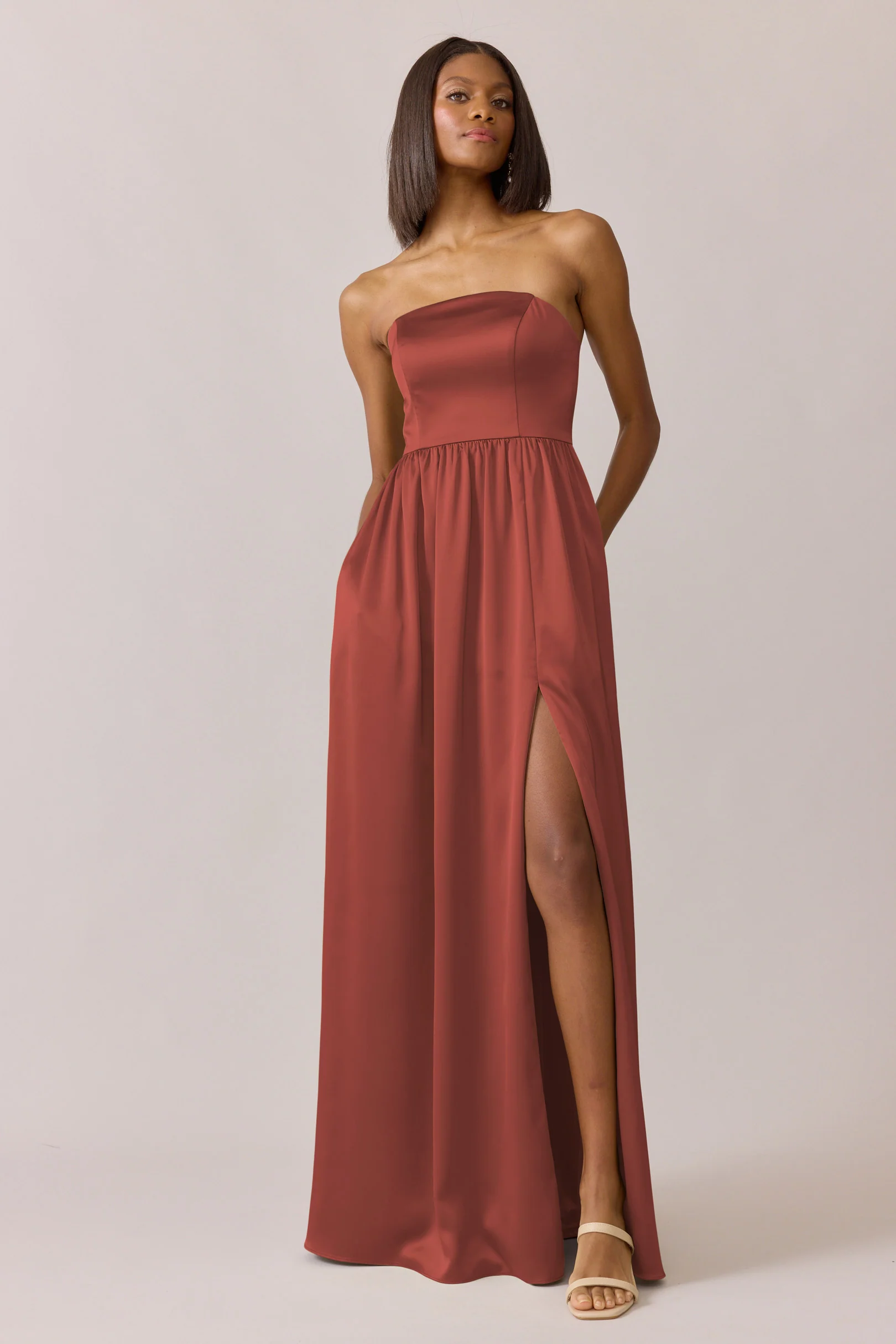 Maren Satin Dress | Made To Order - Image 91