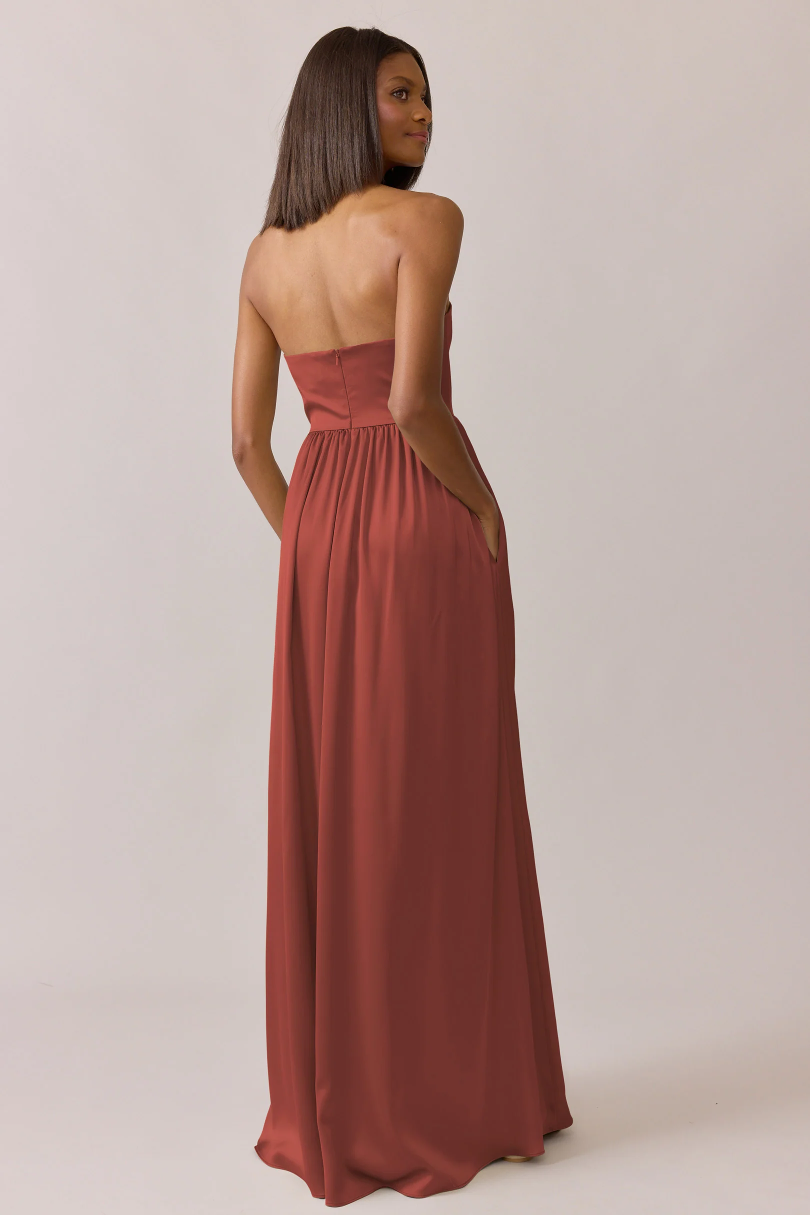 Maren Satin Dress | Made To Order - Image 92