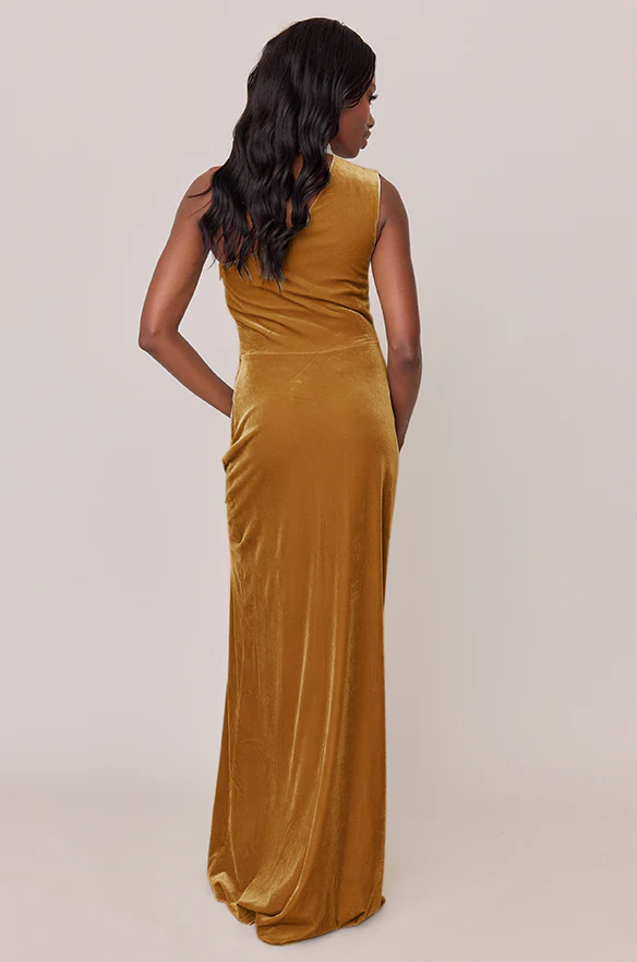 Margot Velvet Dress | Made To Order - Image 31