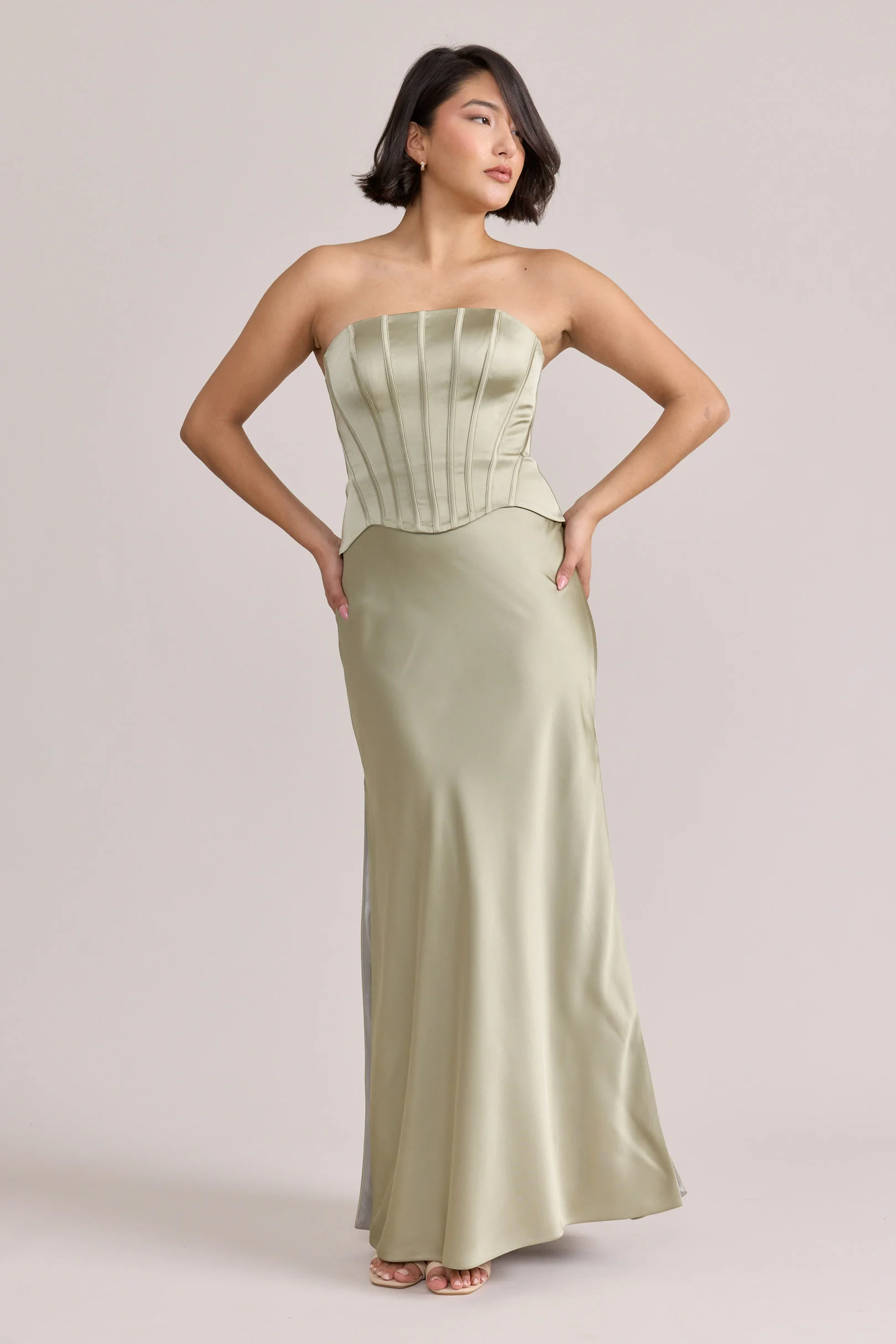Marina Satin Dress | Made To Order