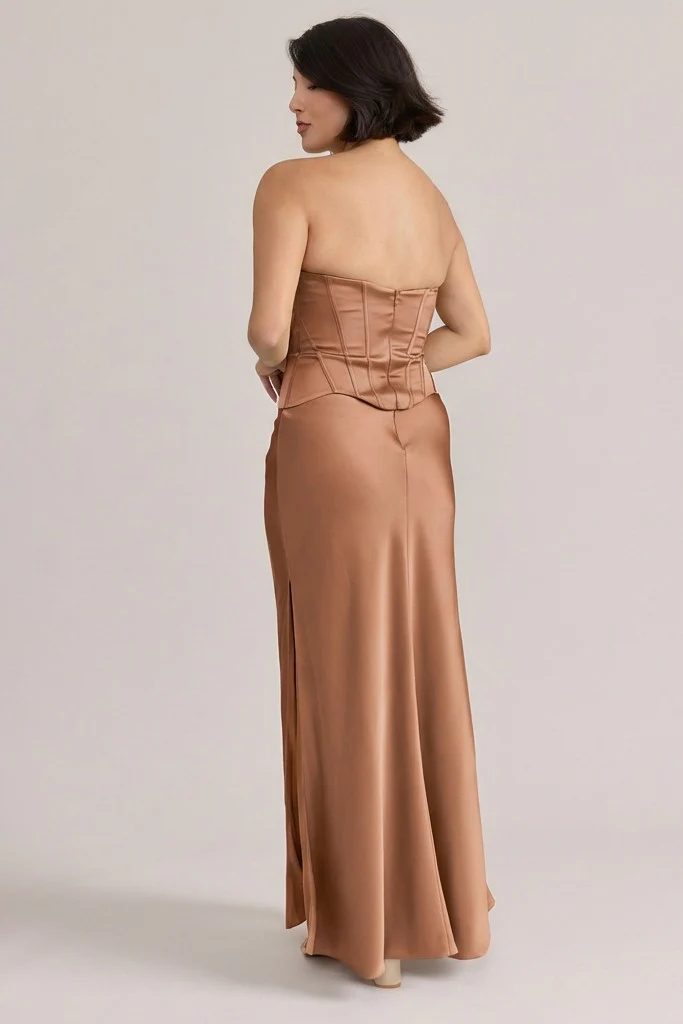 Marina Satin Dress | Made To Order - Image 102