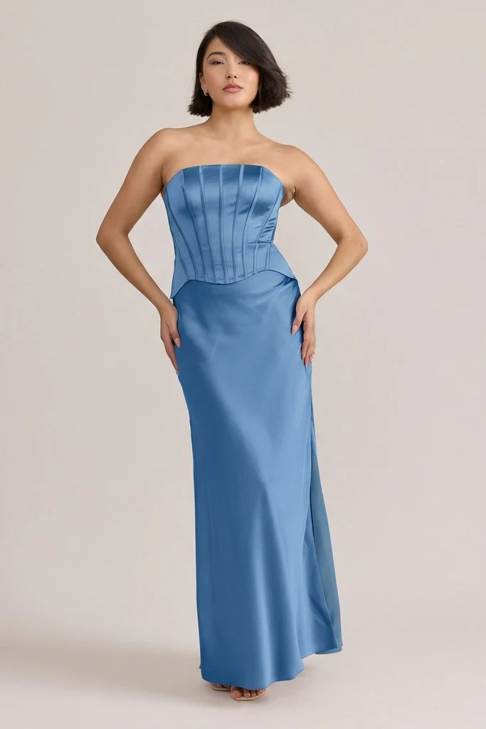 Marina Satin Dress | Made To Order - Image 103
