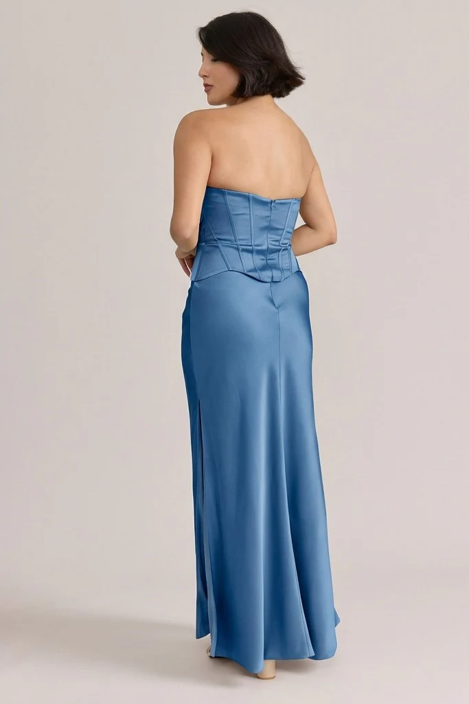 Marina Satin Dress | Made To Order - Image 104