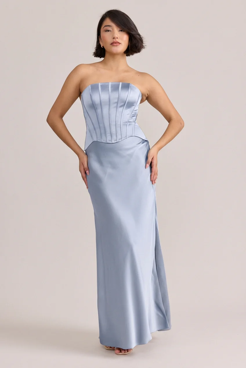 Marina Satin Dress | Made To Order - Image 109
