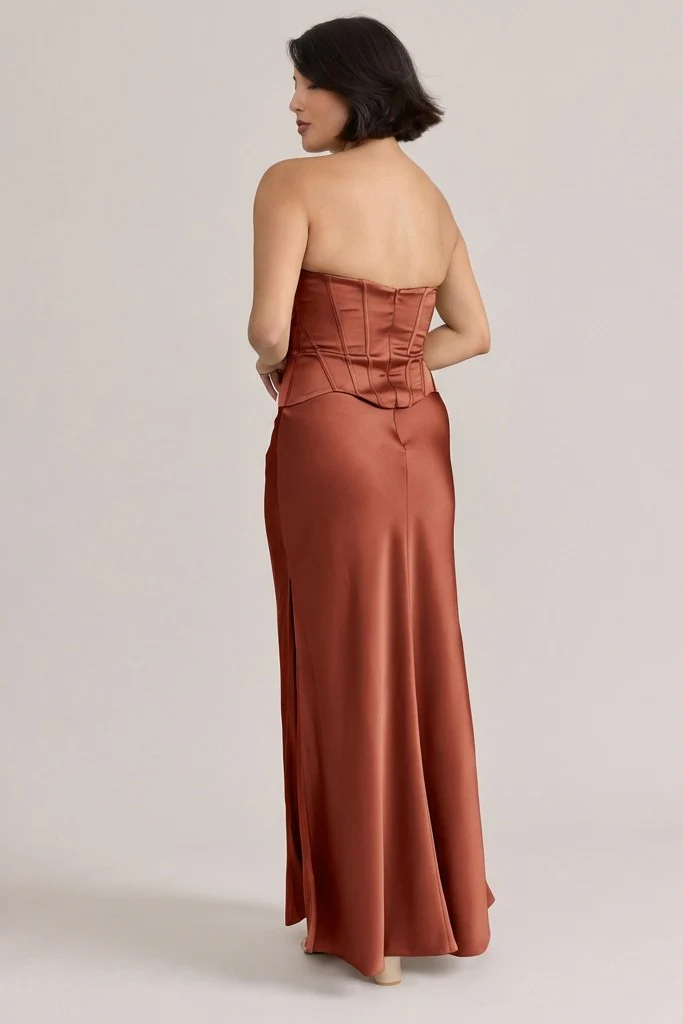 Marina Satin Dress | Made To Order - Image 114