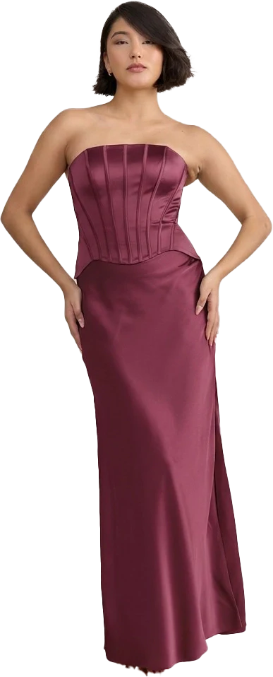 Marina Satin Dress | Made To Order - Image 116
