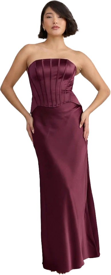 Marina Satin Dress | Made To Order - Image 120