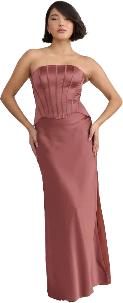 Marina Satin Dress | Made To Order - Image 121