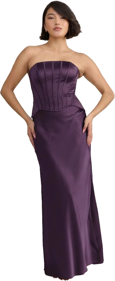 Marina Satin Dress | Made To Order - Image 127