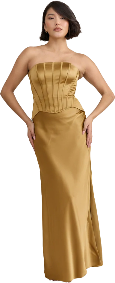 Marina Satin Dress | Made To Order - Image 134
