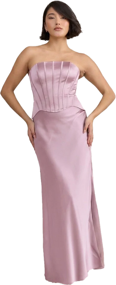 Marina Satin Dress | Made To Order - Image 154