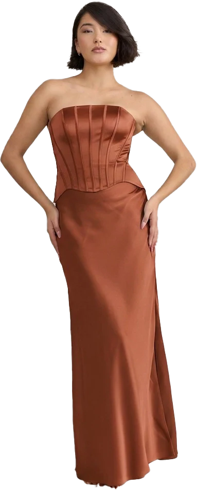 Marina Satin Dress | Made To Order - Image 158