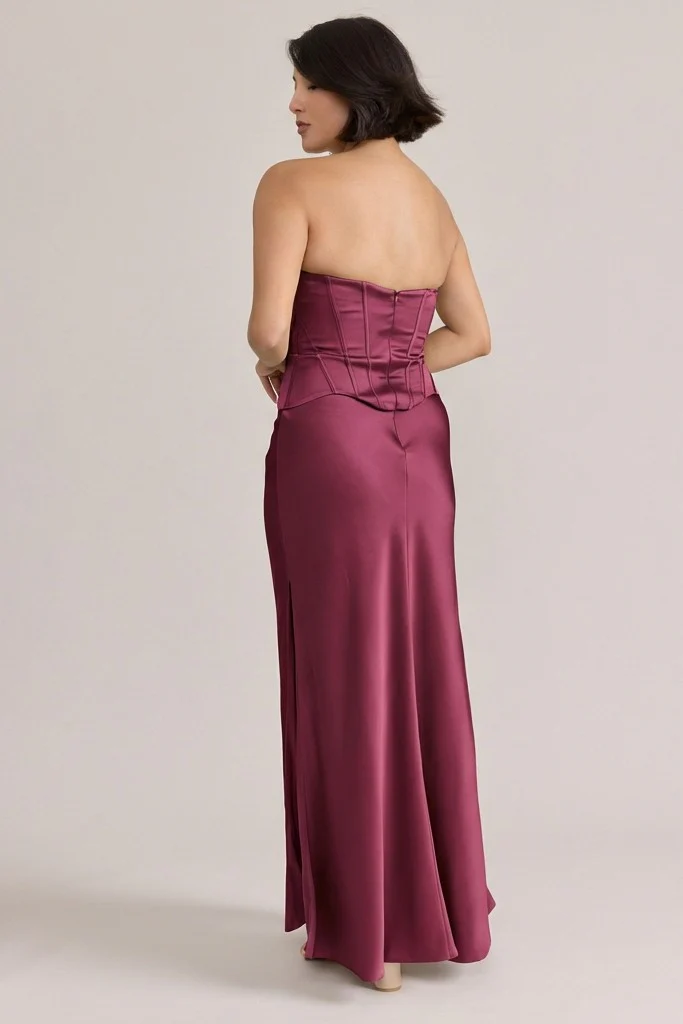 Marina Satin Dress | Made To Order - Image 34