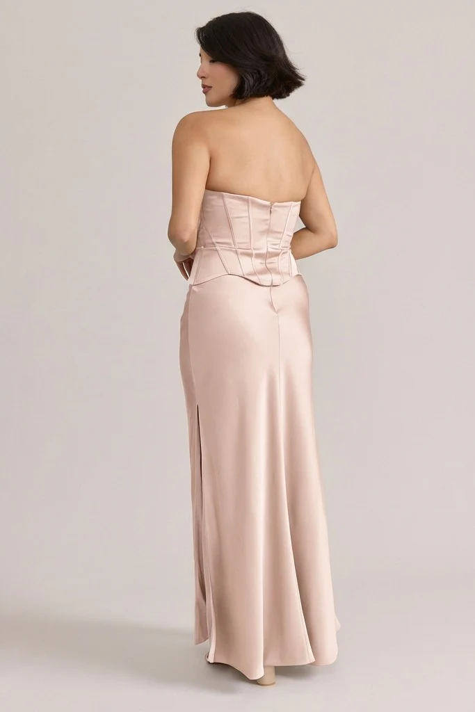 Marina Satin Dress | Made To Order - Image 36