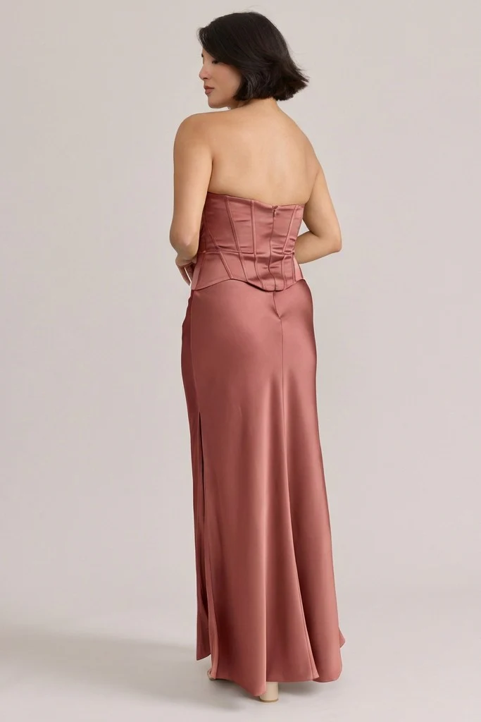Marina Satin Dress | Made To Order - Image 39