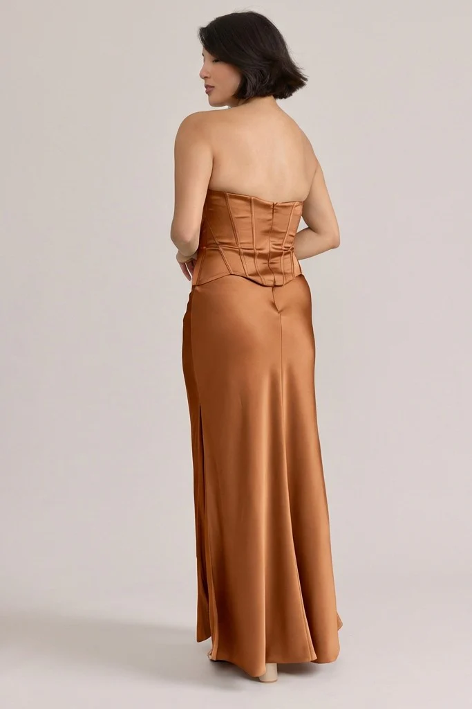 Marina Satin Dress | Made To Order - Image 41