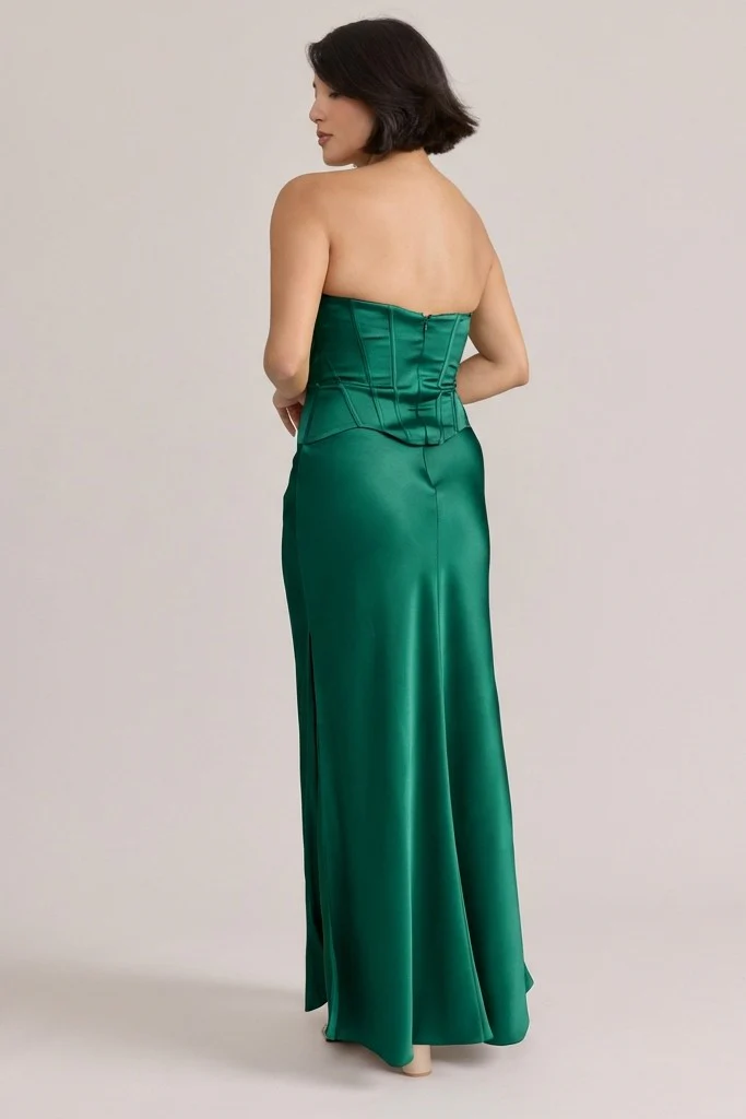 Marina Satin Dress | Made To Order - Image 48