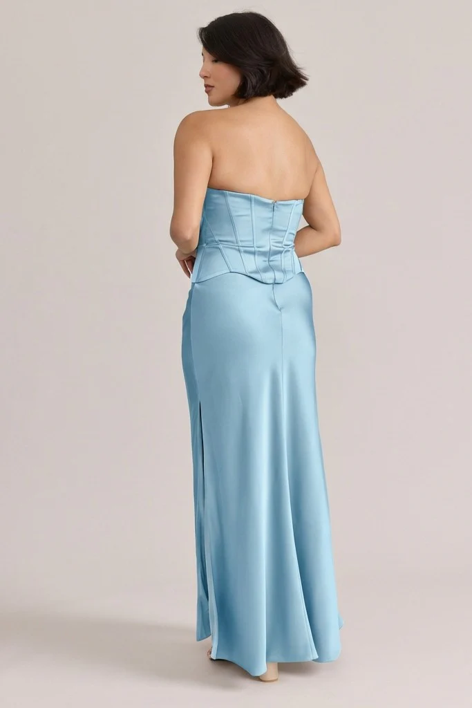 Marina Satin Dress | Made To Order - Image 60