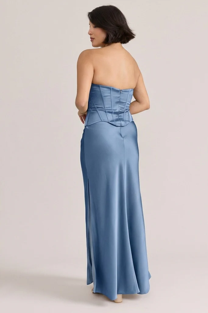 Marina Satin Dress | Made To Order - Image 84