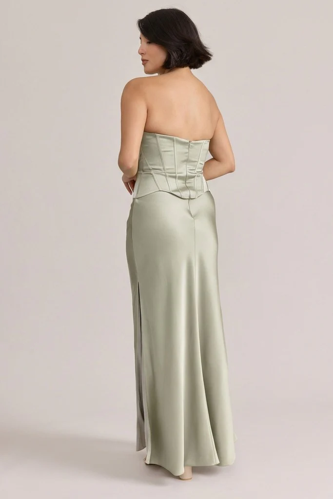 Marina Satin Dress | Made To Order - Image 96