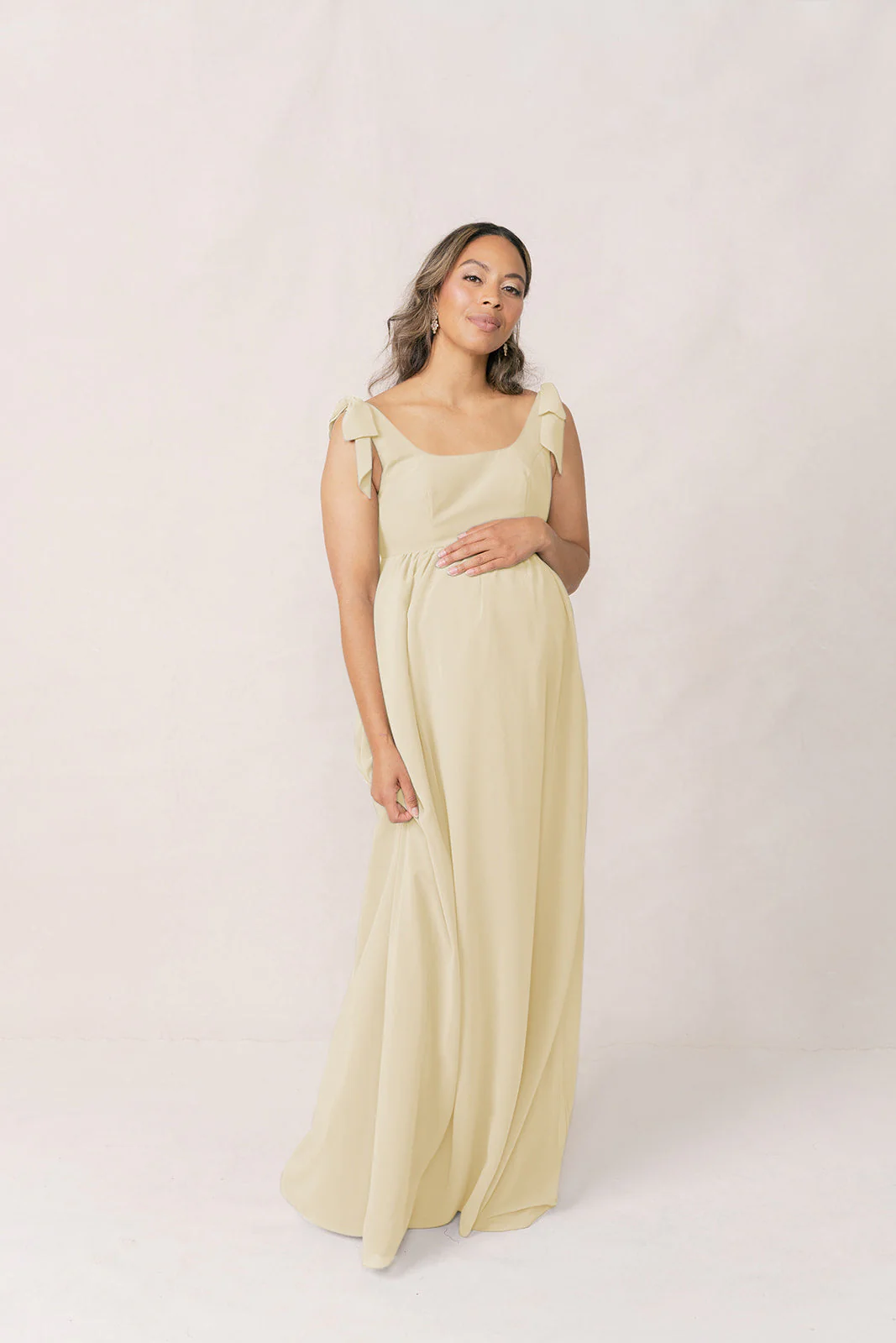 Maternity Bowie Chiffon Dress | Made To Order - Image 102