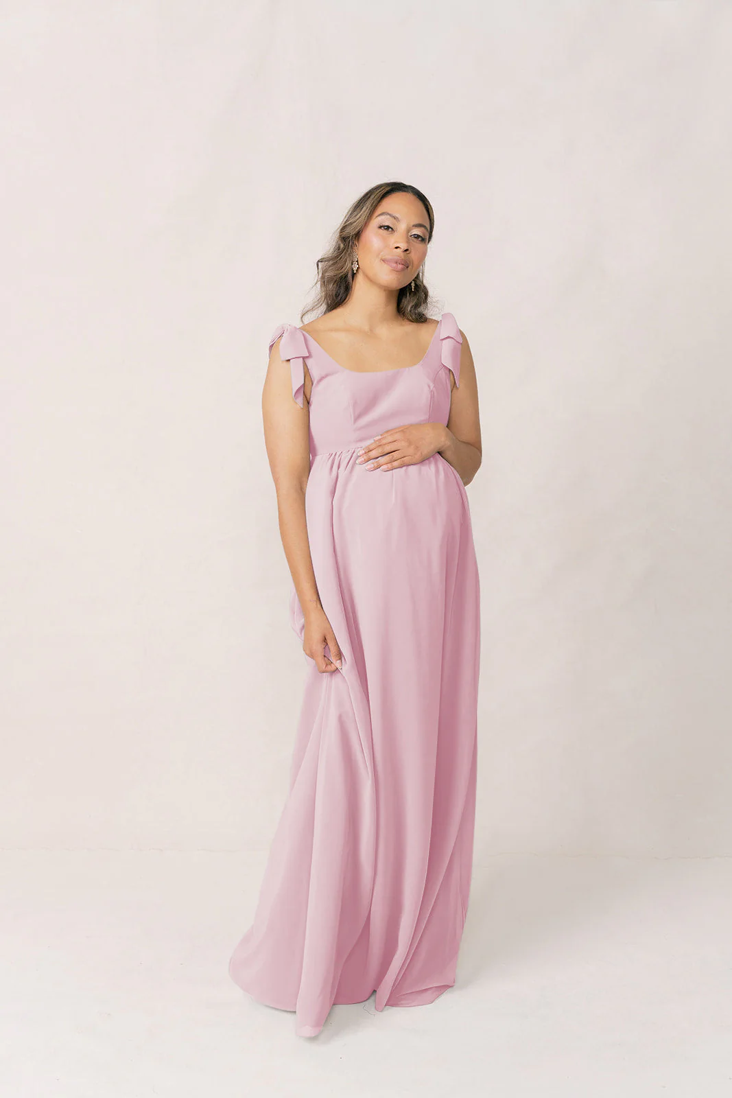 Maternity Bowie Chiffon Dress | Made To Order - Image 104