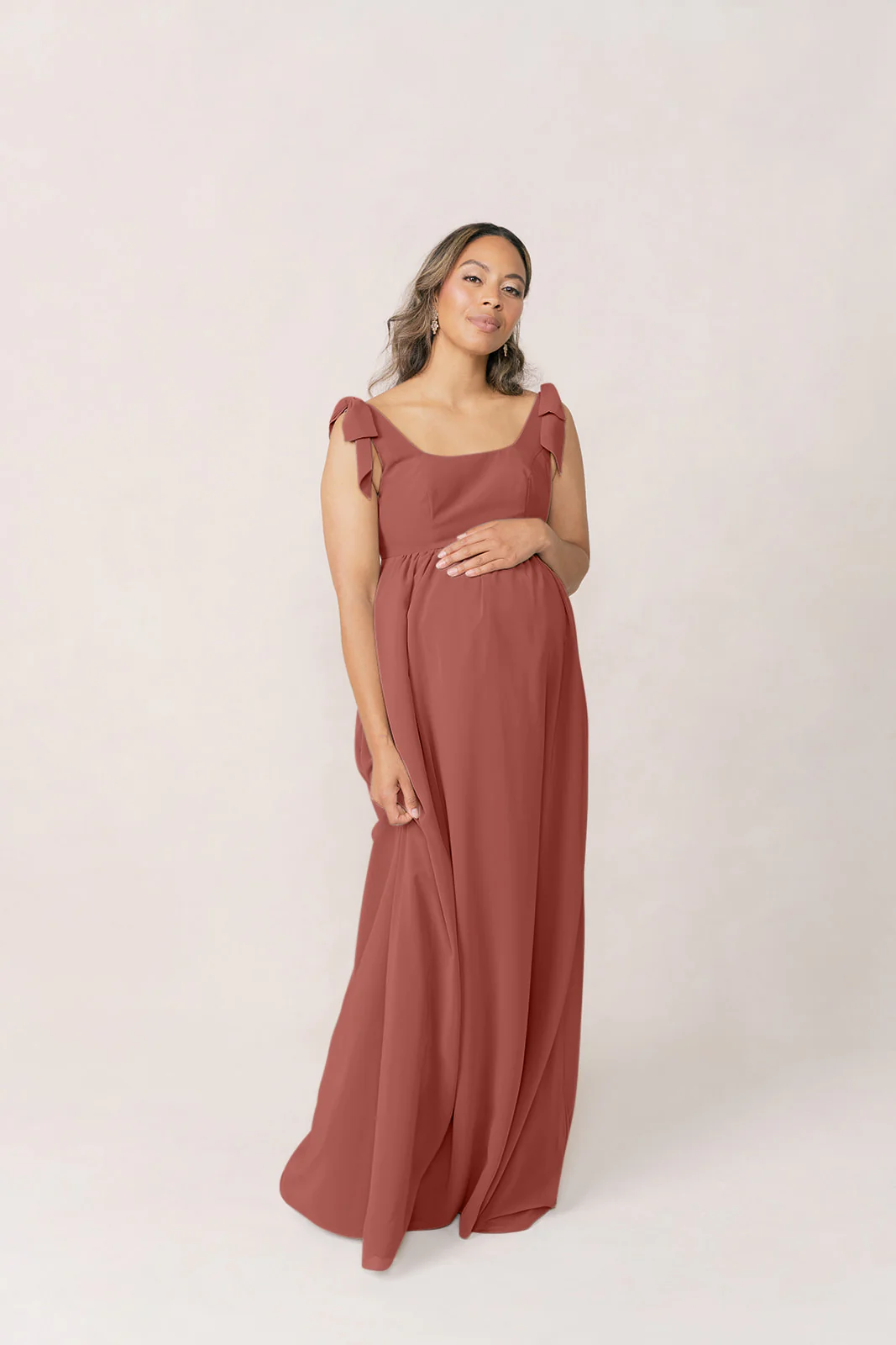 Maternity Bowie Chiffon Dress | Made To Order - Image 11