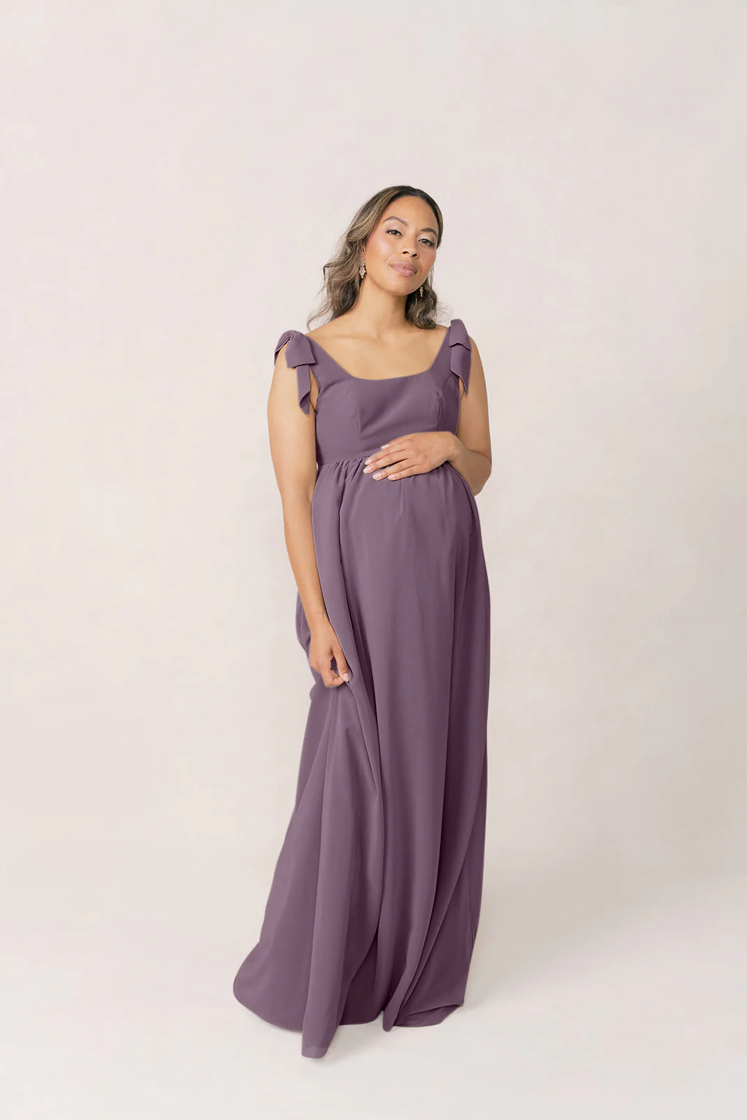 Maternity Bowie Chiffon Dress | Made To Order - Image 18