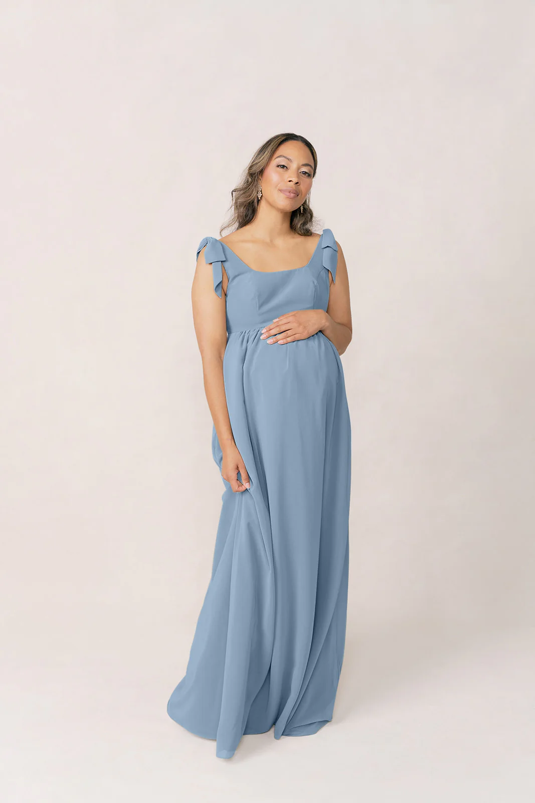 Maternity Bowie Chiffon Dress | Made To Order - Image 21