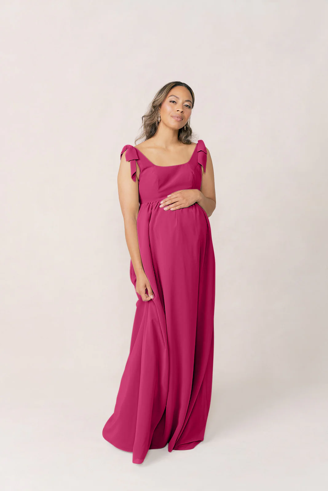 Maternity Bowie Chiffon Dress | Made To Order - Image 22