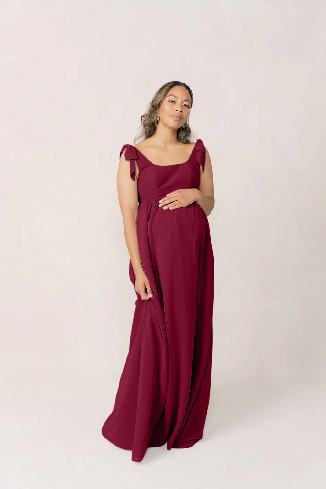 Maternity Bowie Chiffon Dress | Made To Order - Image 26