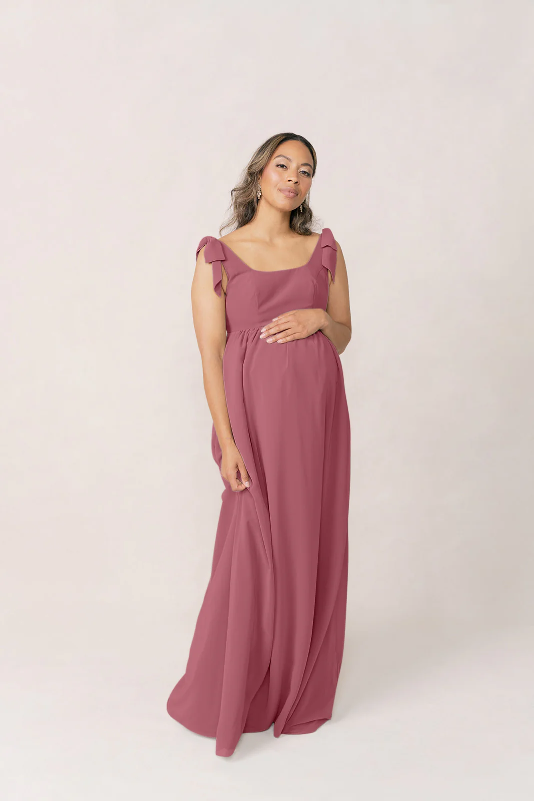 Maternity Bowie Chiffon Dress | Made To Order - Image 37