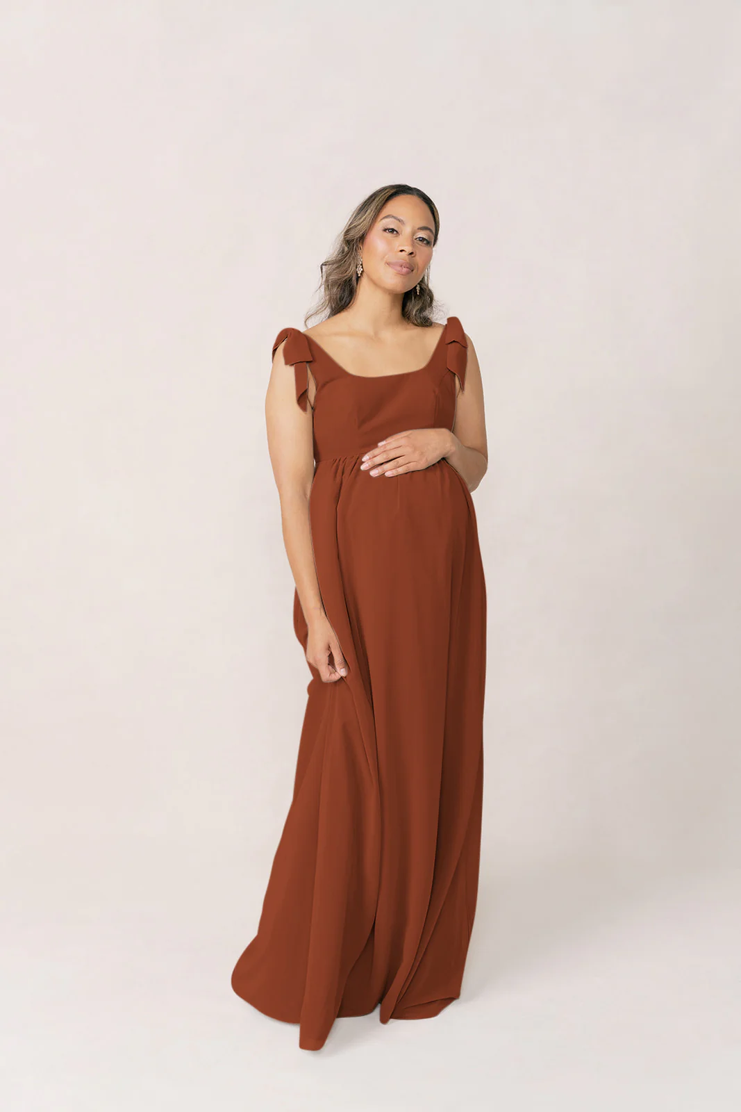 Maternity Bowie Chiffon Dress | Made To Order - Image 38