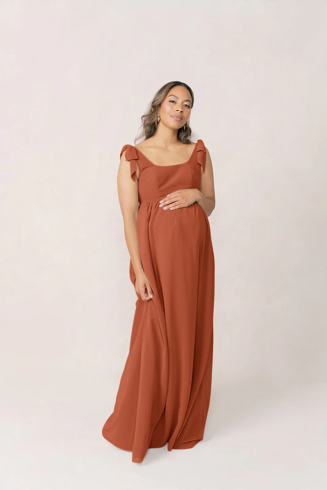 Maternity Bowie Chiffon Dress | Made To Order - Image 39