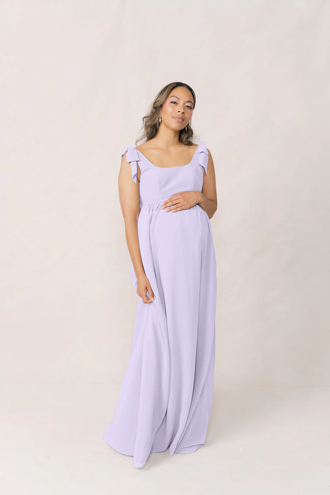 Maternity Bowie Chiffon Dress | Made To Order - Image 48