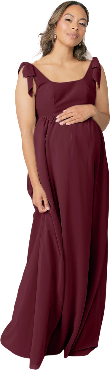 Maternity Bowie Chiffon Dress | Made To Order - Image 57