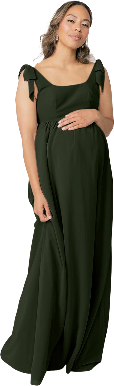 Maternity Bowie Chiffon Dress | Made To Order - Image 61