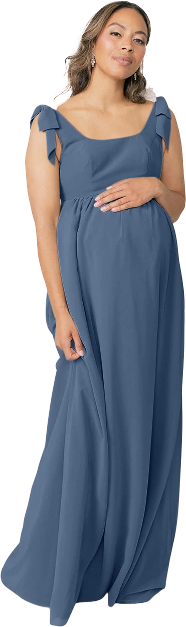 Maternity Bowie Chiffon Dress | Made To Order - Image 65