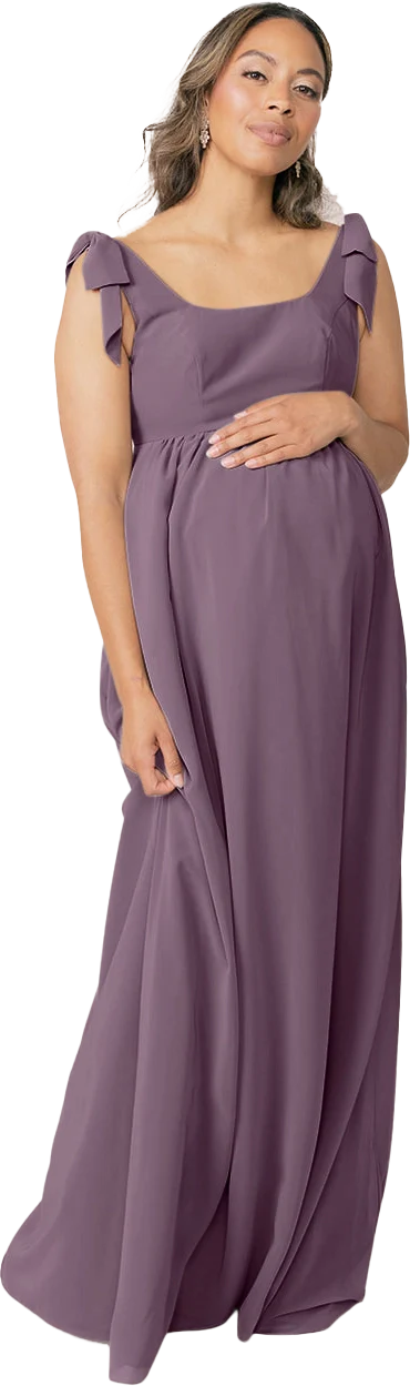 Maternity Bowie Chiffon Dress | Made To Order - Image 66
