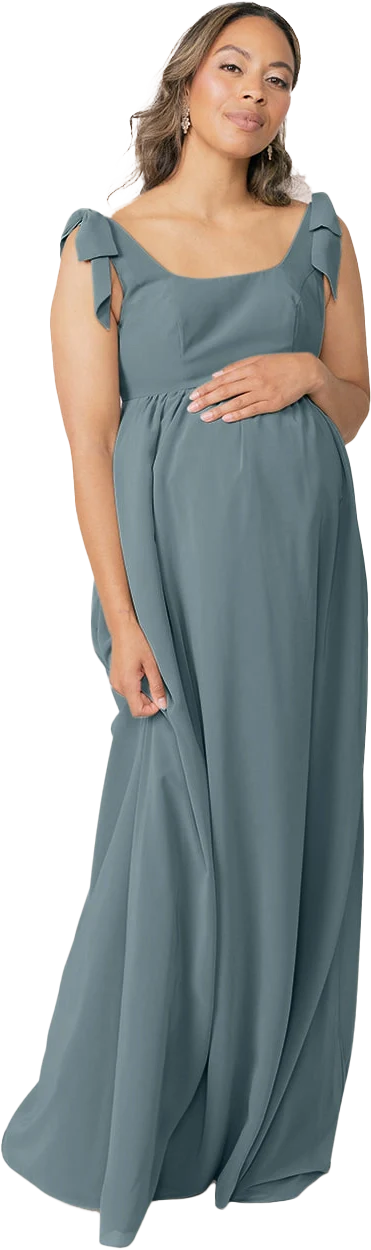 Maternity Bowie Chiffon Dress | Made To Order - Image 67
