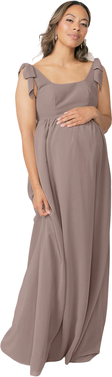 Maternity Bowie Chiffon Dress | Made To Order - Image 72