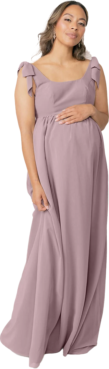 Maternity Bowie Chiffon Dress | Made To Order - Image 76