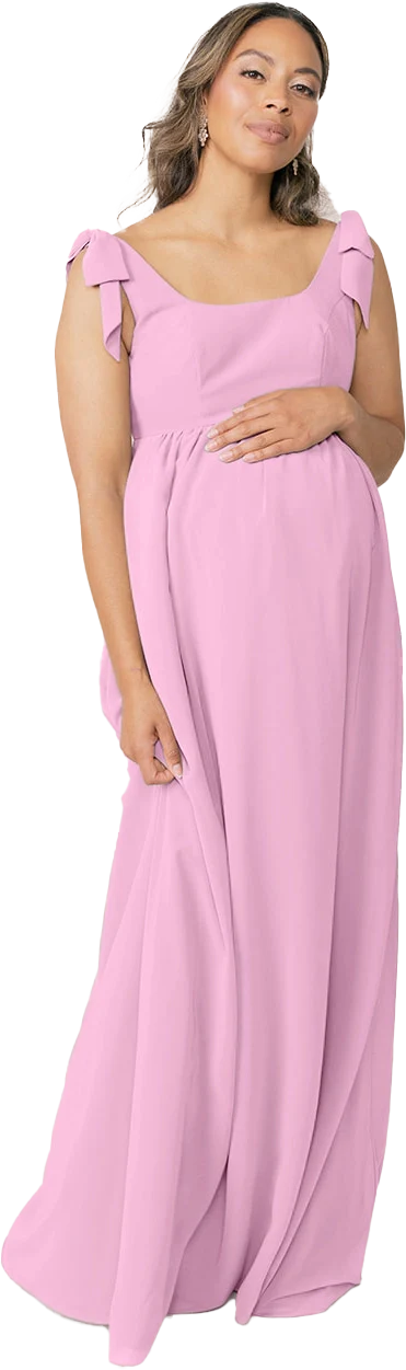 Maternity Bowie Chiffon Dress | Made To Order - Image 77