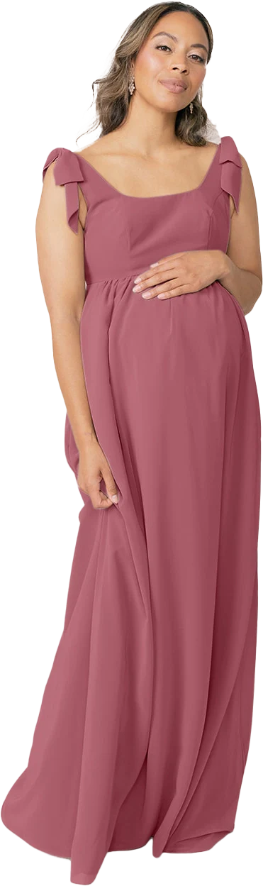 Maternity Bowie Chiffon Dress | Made To Order - Image 89