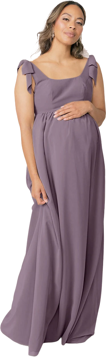 Maternity Bowie Chiffon Dress | Made To Order - Image 98